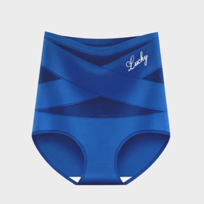 Braga Moldeadora de Cintura Alta — Control de Abdomen Sin Costuras — Lila