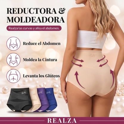 Reductora y moldeadora — reduce el abdomen, moldea la cintura, levanta los glúteos