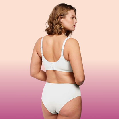 Sujetador minimizador REALZA blanco — vista trasera